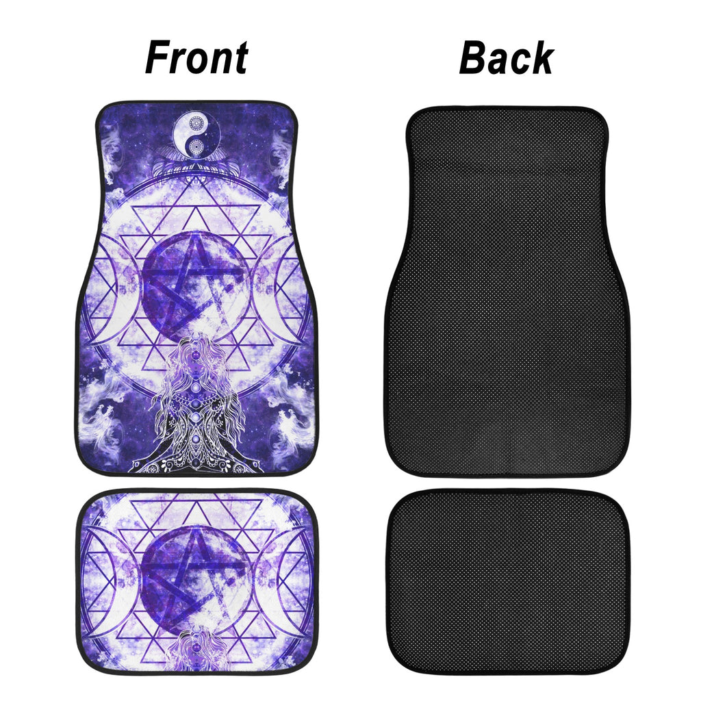 Katerina's Dragon's Eye Magical Awakening Meditations 4-Piece Car Floor Mats （Customized Separately）| Ships from USA
