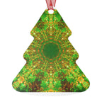 Katerina's Yule Lighted String Desires Metal Ornaments