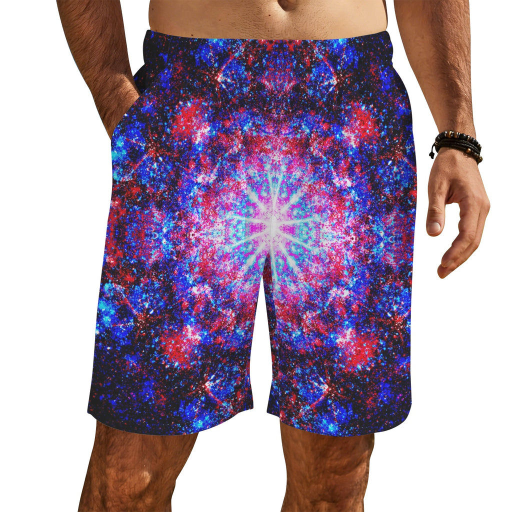 Katerina's Founder's Desires Men's All Over Print Beach Shorts (Sets 26) | Ships from USA