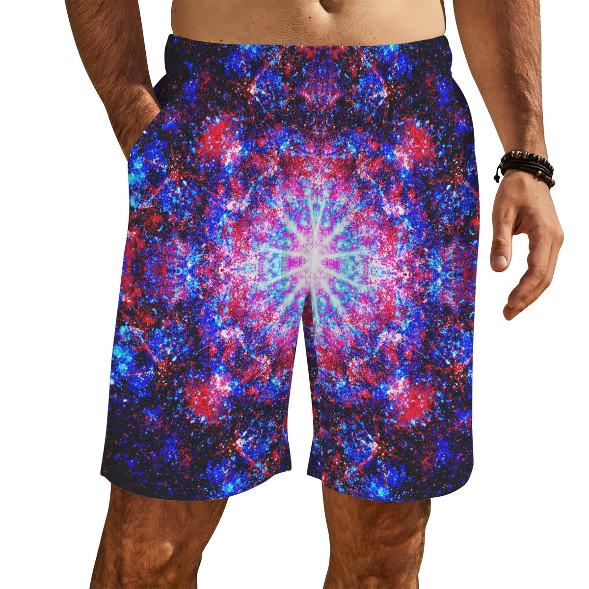 Katerina's Founder's Desires Men's All Over Print Beach Shorts (Sets 26) | Ships from USA