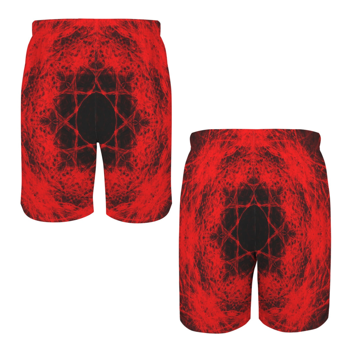 Katerina's Waiting for Hello Desires Men's All Over Print Beach Shorts (Sets 26) | Ships from USA