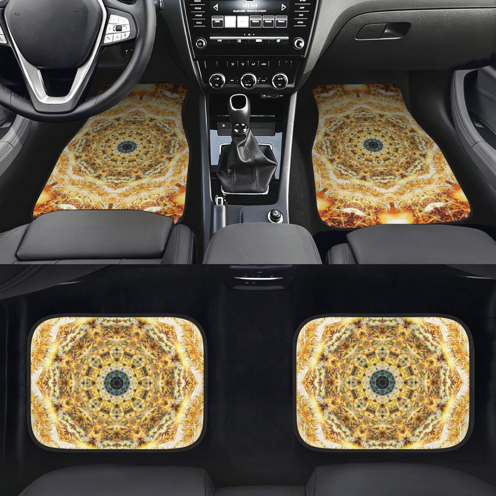 Katerina's Jupiter Desires 4-Piece Car Floor Mats （Customized Separately）| Ships from USA
