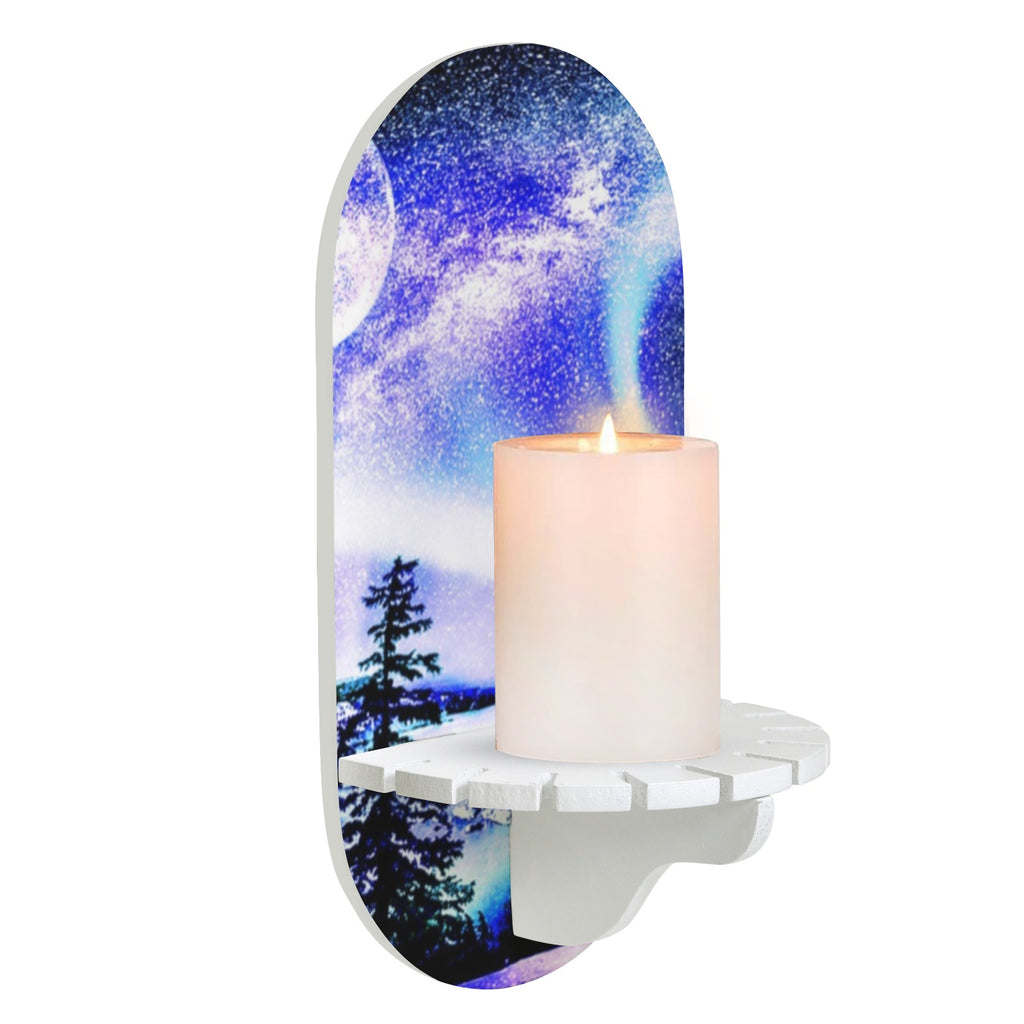 Katerina's Lolite Noel Yule Night Dreams Wall Mounted Candle Holder | Ships from USA