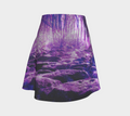 Sahasrara Desires Clearing in the Forest Dreams Flared Skirt