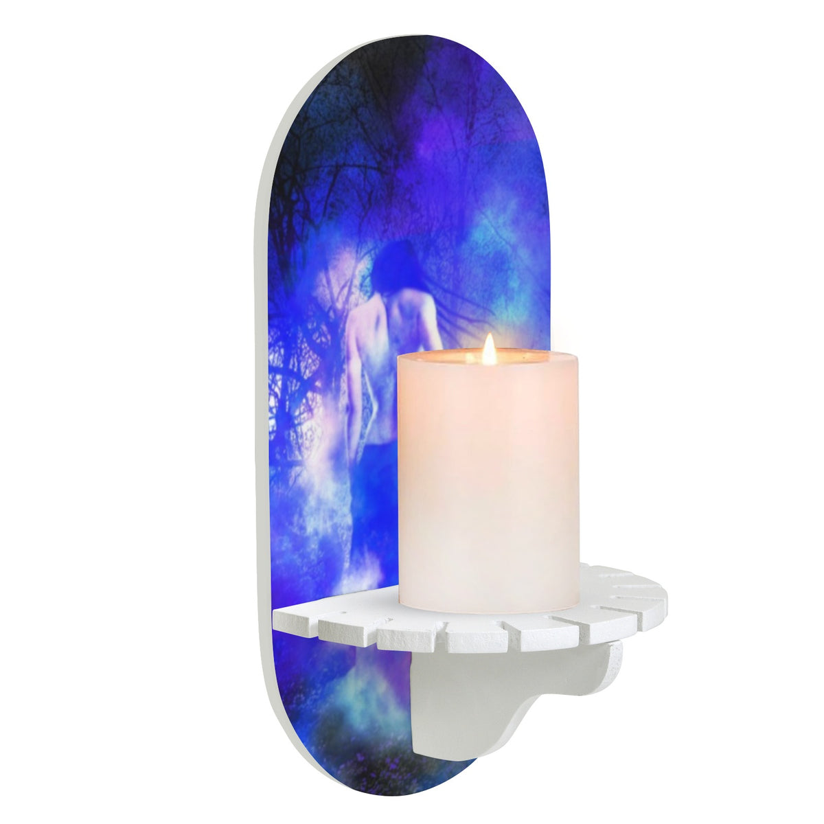 Katerina's Transylvanian Samhain Night Dreams Wall Mounted Candle Holder | Ships from USA