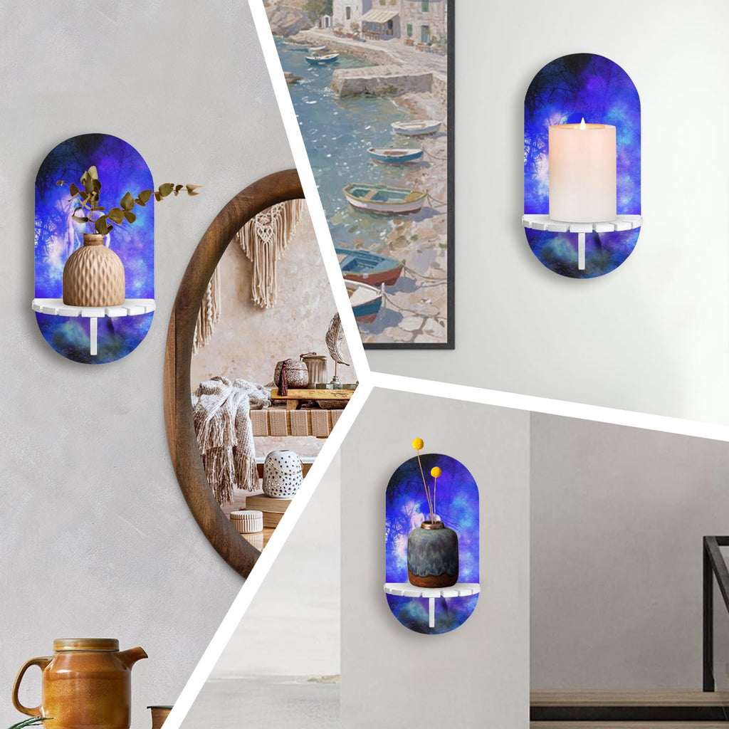 Katerina's Transylvanian Samhain Night Dreams Wall Mounted Candle Holder | Ships from USA
