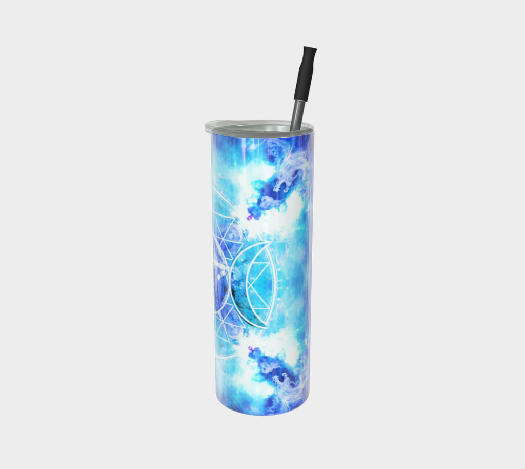 Amen Jin's Mandala of Dragon Fire Triple Goddess Meditations Stainless Steel Tumbler