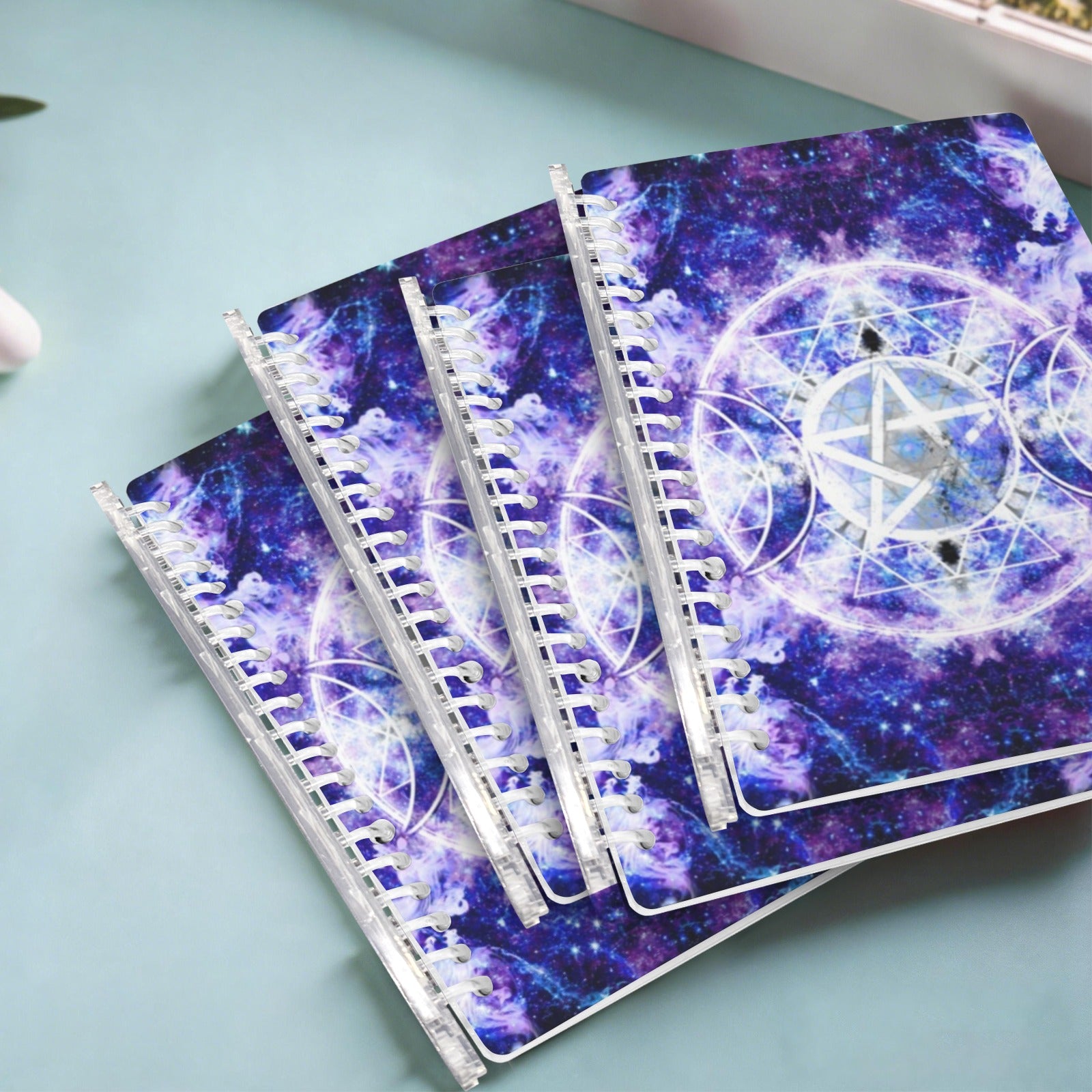Amen Jin's Katerina's Dracularian Dragoness Triple Goddess Meditations u Loose-Leaf Notebooks ( Cover Print, 4-Pack ) | Ships from USA