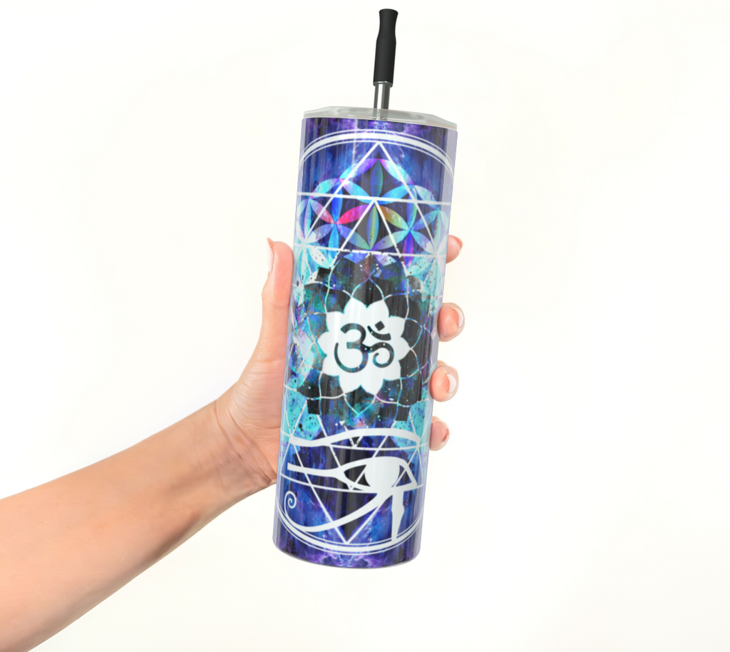 Amen Jin's Dragon's Gate Fairy Om Meditations Stainless Steel Tumbler