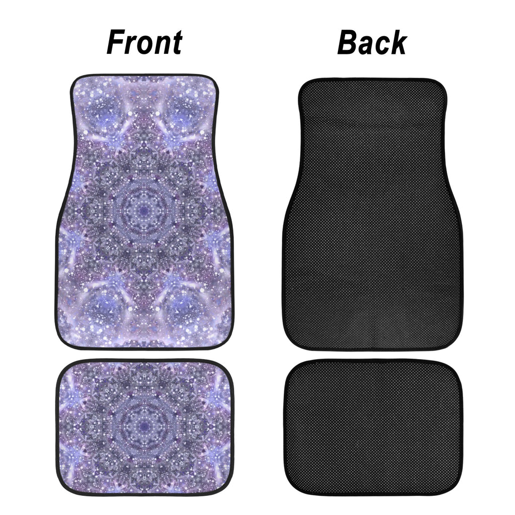 Katerina's Lilac Star Desires 4-Piece Car Floor Mats （Customized Separately）| Ships from USA