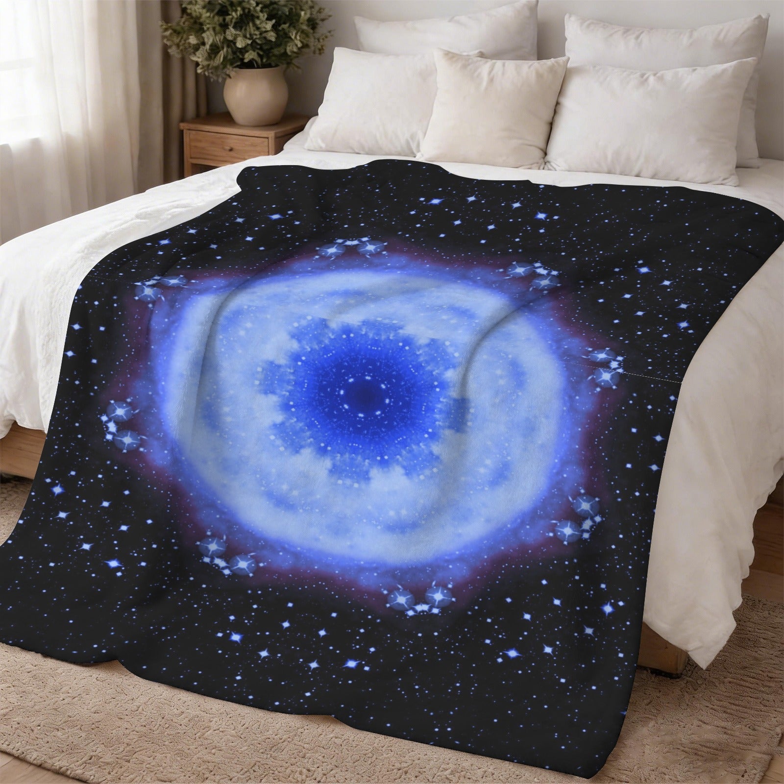 Katerina's Halo Desires Sherpa Fleece Blanket 60" x 80" | Ships from USA