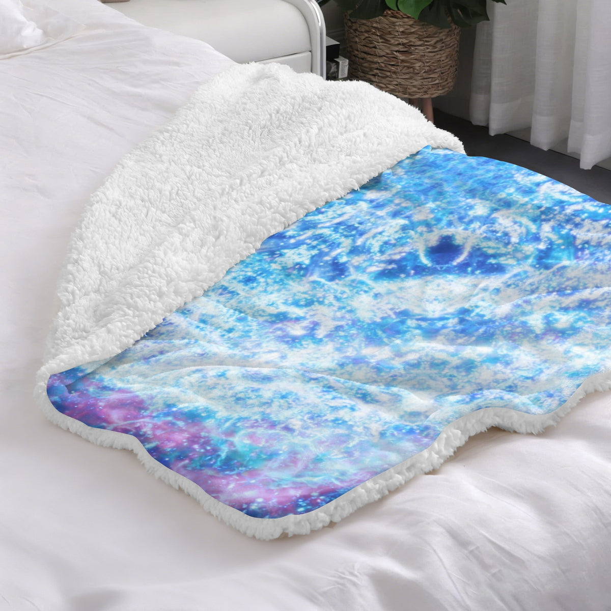 Katerina's Kamar-Taj Desires Sherpa Fleece Blanket 30" x 40" | Ships from USA