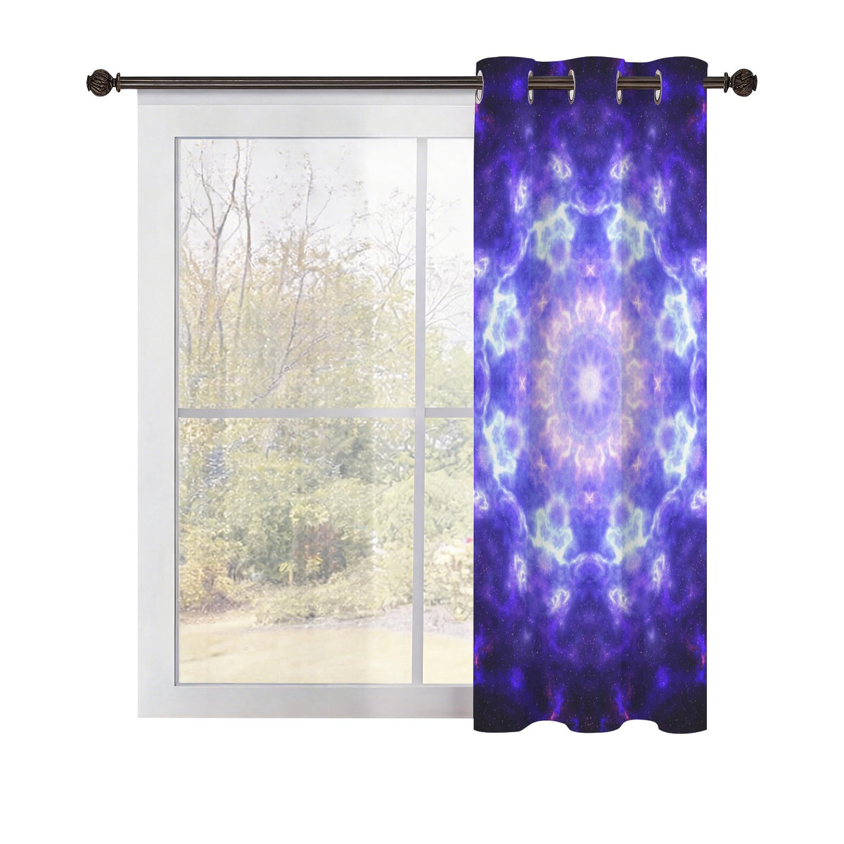 Katerina Vampira Draga Desires Grommet Curtain 42" x 63" ( 1 Piece ) | Ships from USA