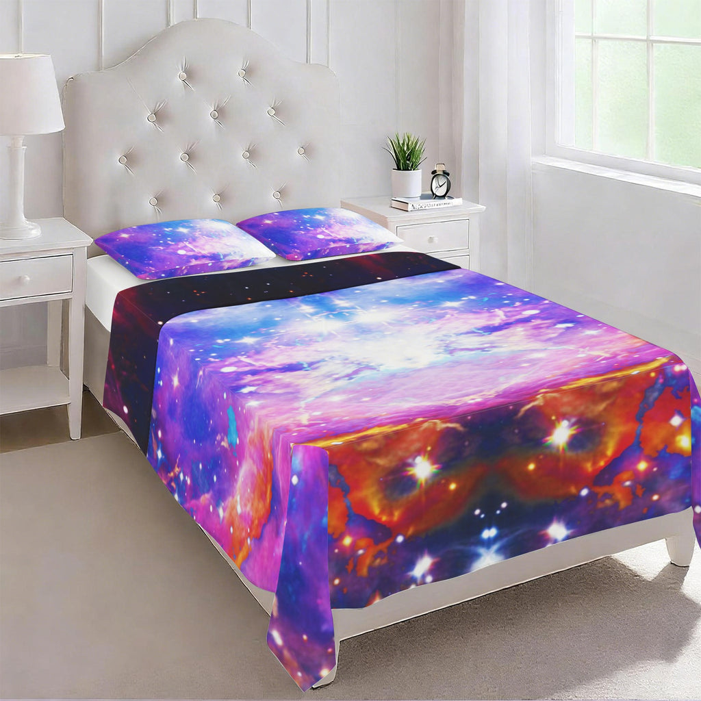 Katerina's Cassandra Desires 3-Piece Bedding Set (Bed Sheet + Pillowcases)  | Ships from USA