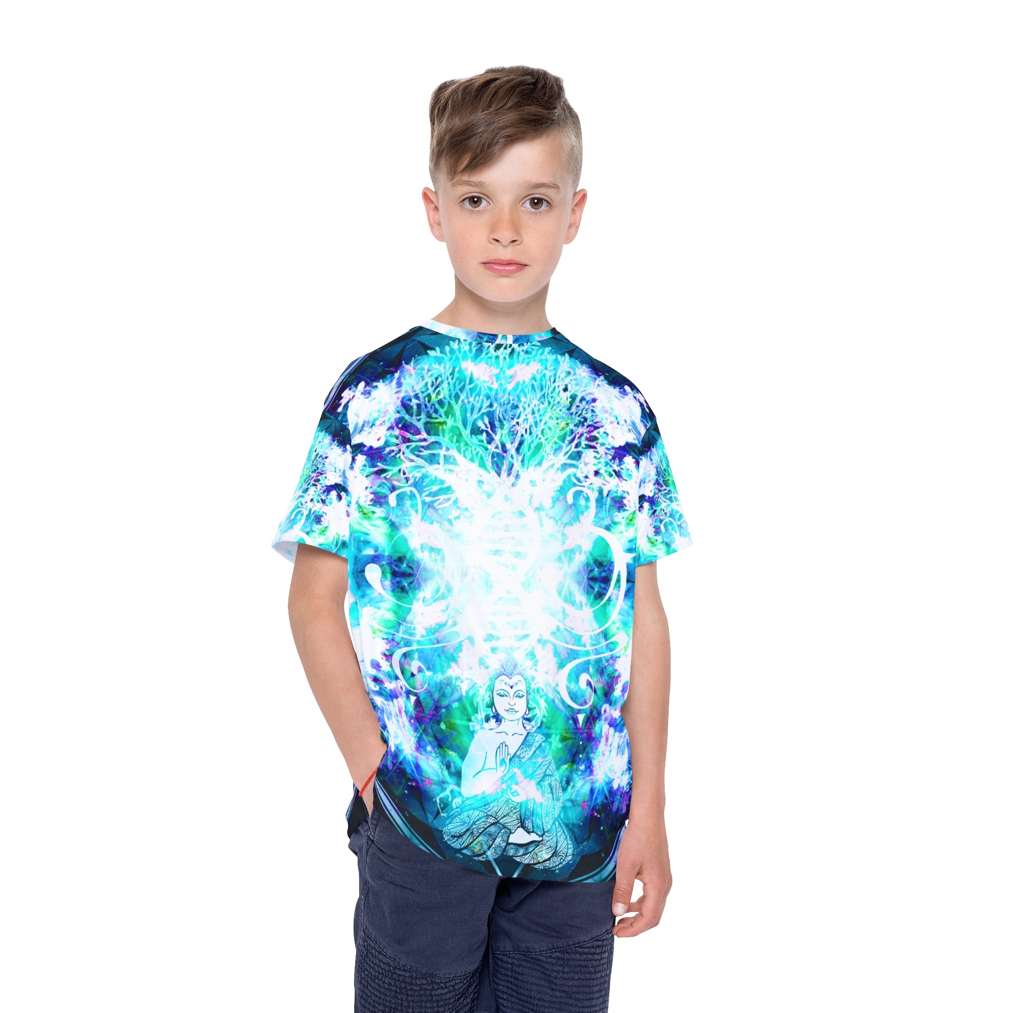 Katerina's Now and Forever Buddha Meditations Kids Sports Jersey