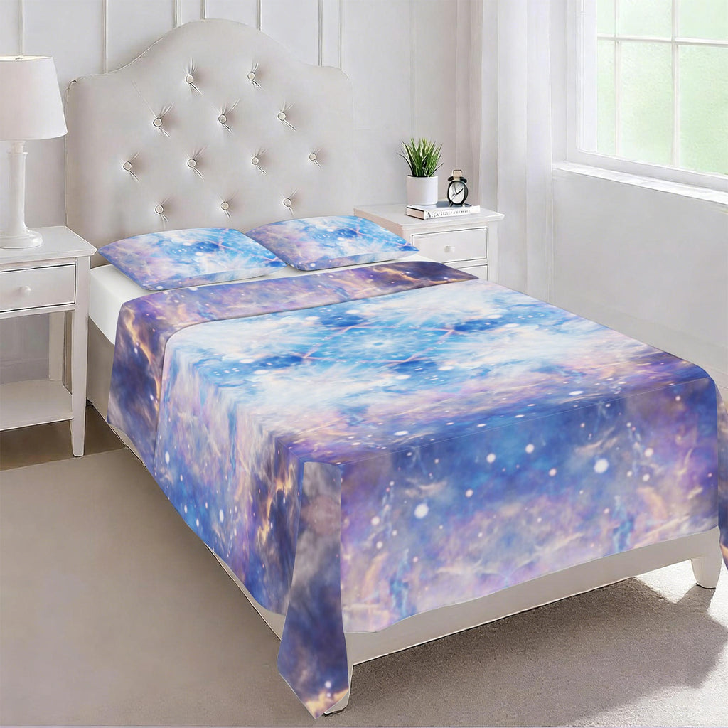 Katerina's Winterborn Desires 3-Piece Bedding Set (Bed Sheet + Pillowcases)  | Ships from USA