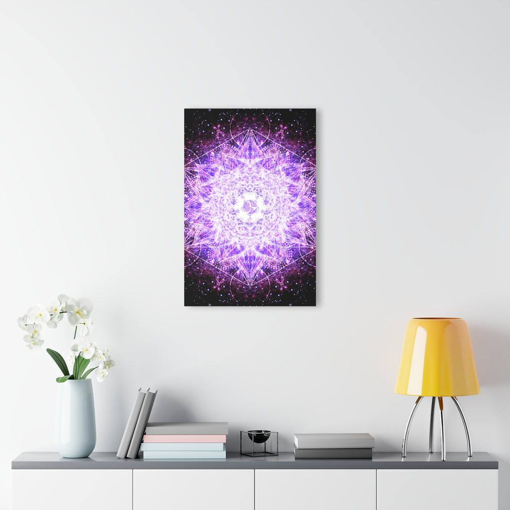 Sahasrara Meditations Acrylic Print (French Cleat Hanging)
