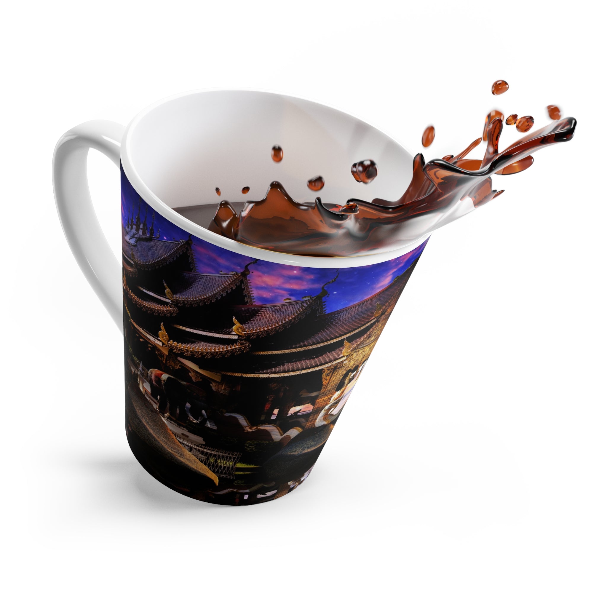 Until the End of Time Dreams Latte Mug