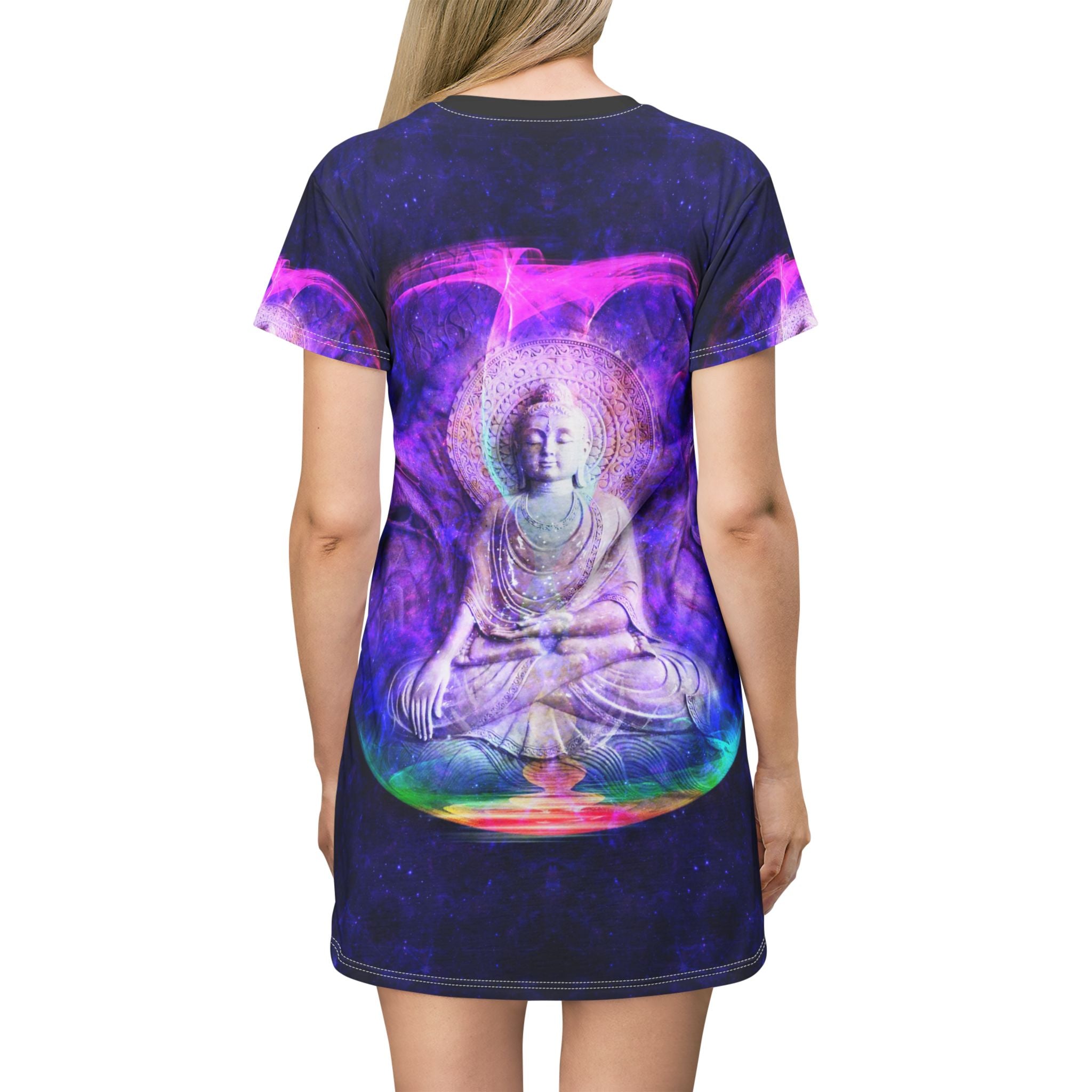 Katerina's Dragon's Eye Stillness Meditations T-Shirt Dress