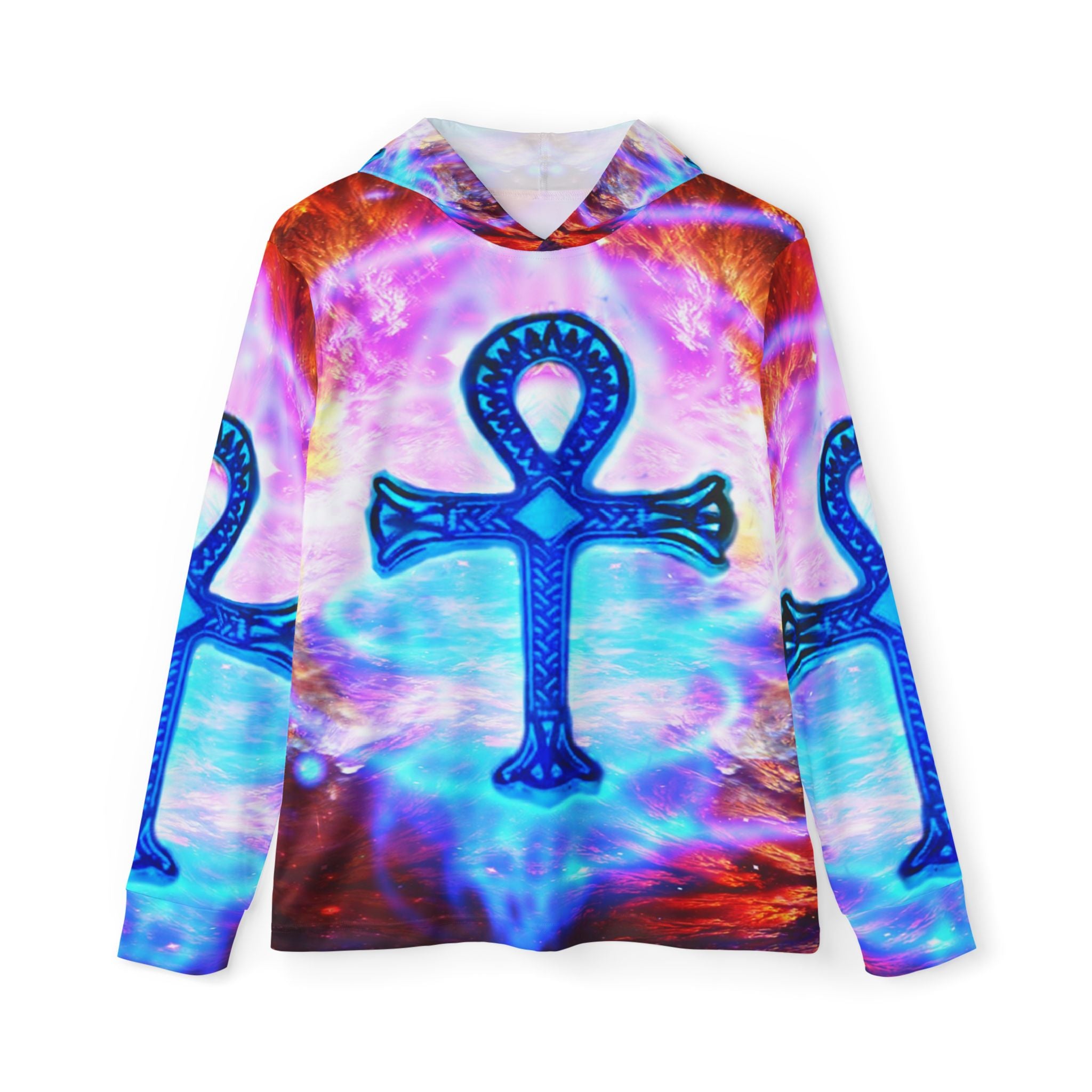 Rise Again Ankh Dreams Men's Sports Warmup Hoodie