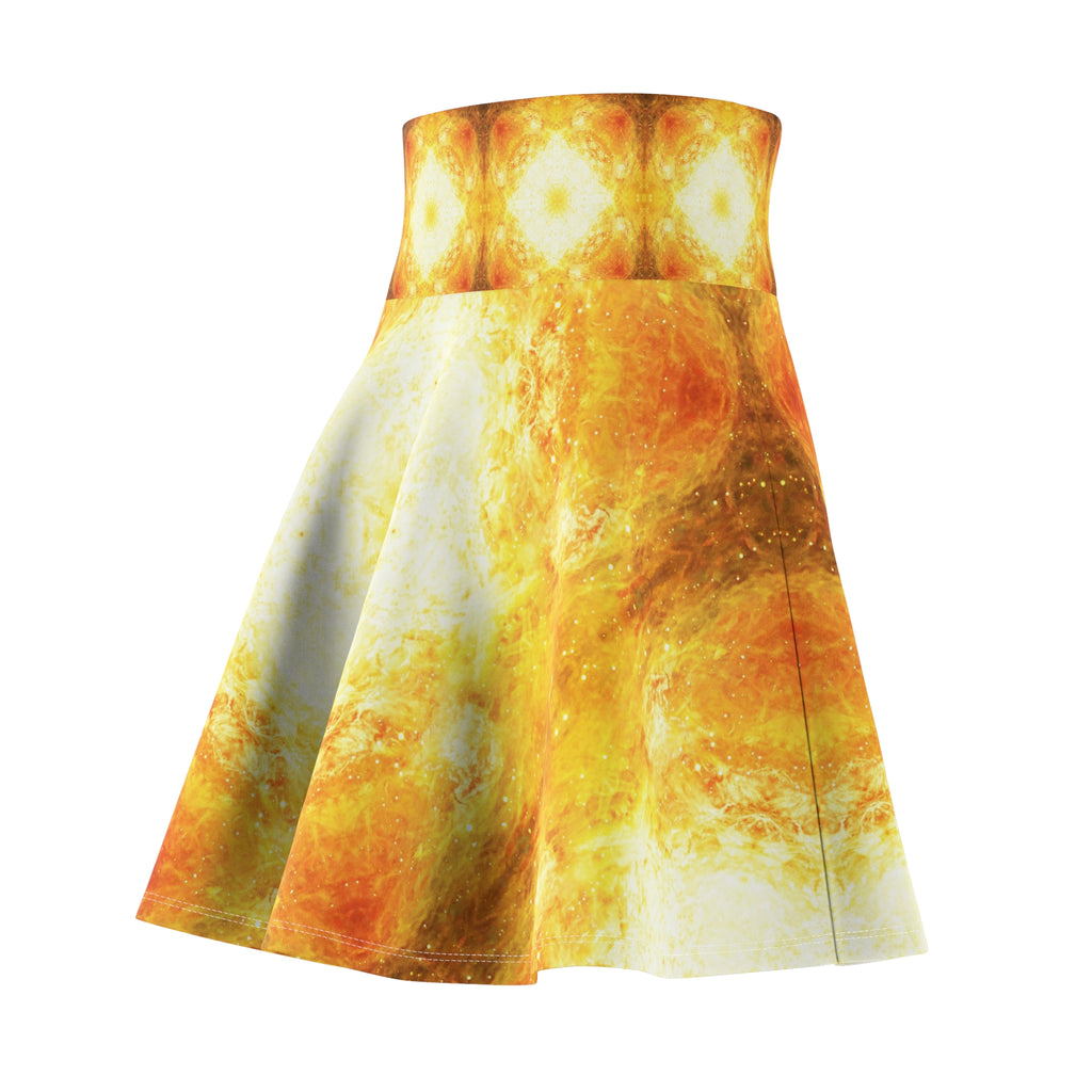 Katerina's Golden Desires Women's Skater Skirt