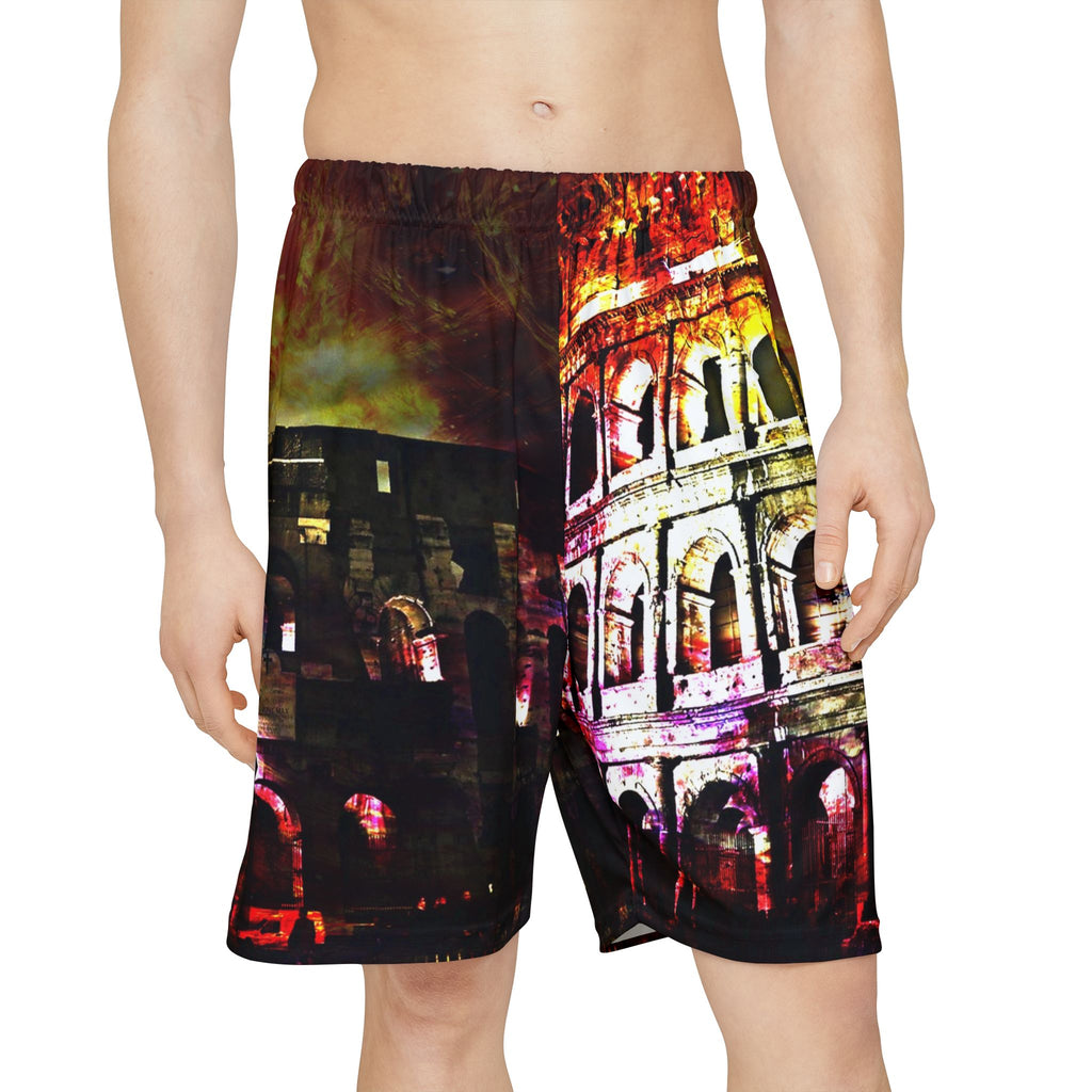 Rise Again Dreams of Roman Patterns Past Men’s Sports Shorts