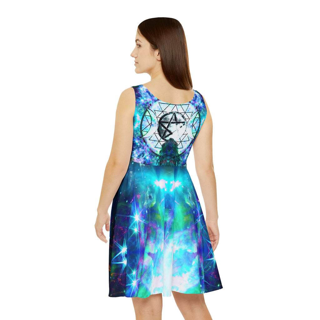 Katerina's Now and Forever Magickal Awakening Meditations Women's Skater Dress