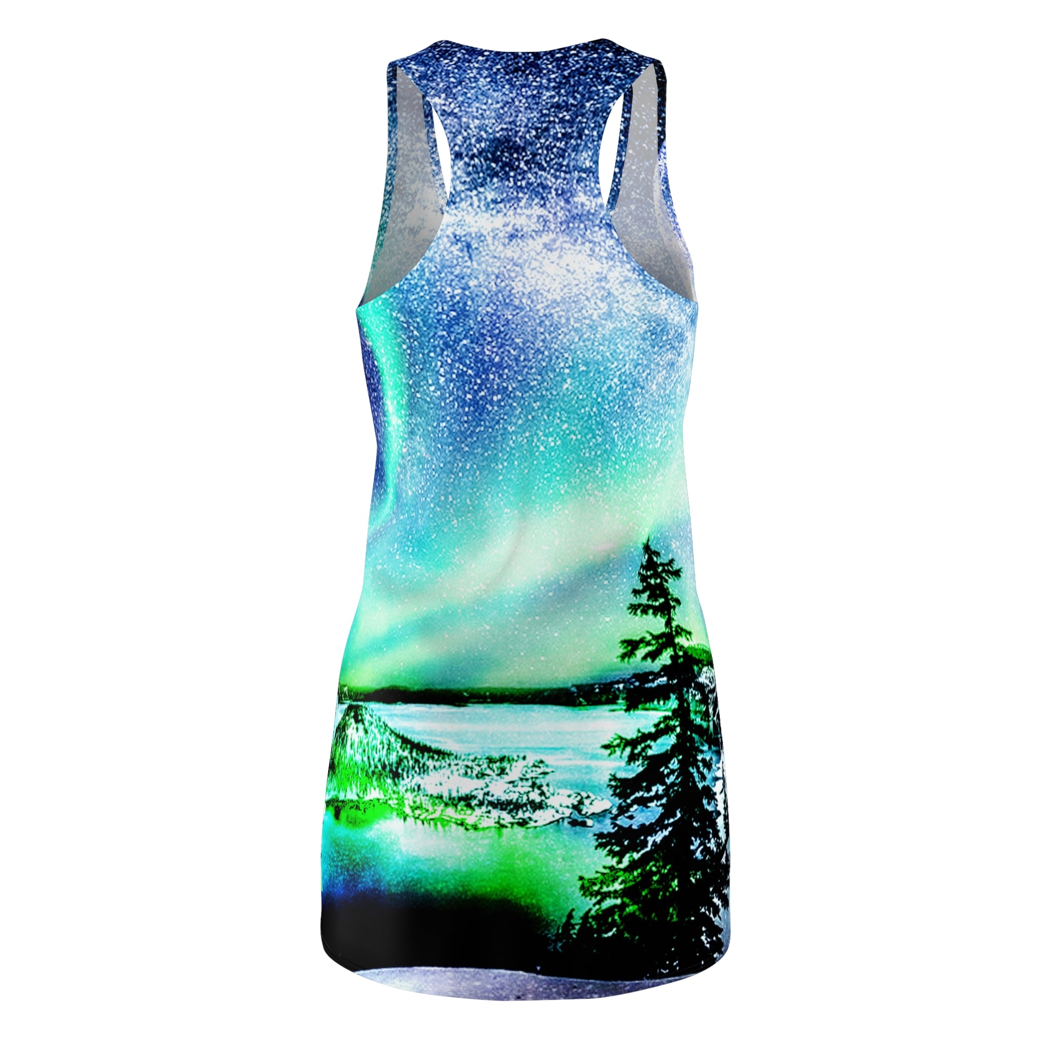 Katerina's Noel Yule Night Dreams Women's Racerback Dress