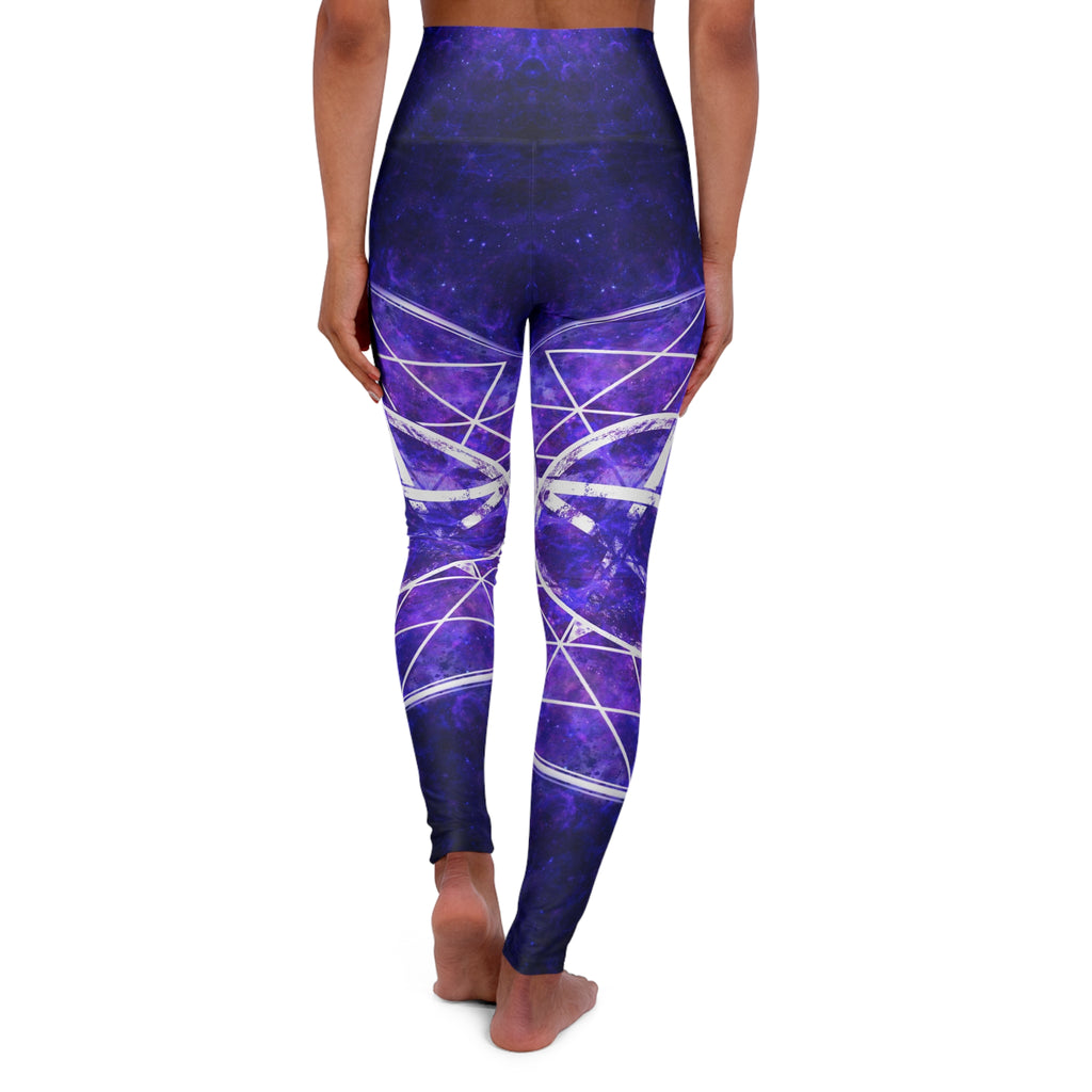 Katerina's Dragon's Eye Triple Goddess Meditations High Waisted Yoga Leggings