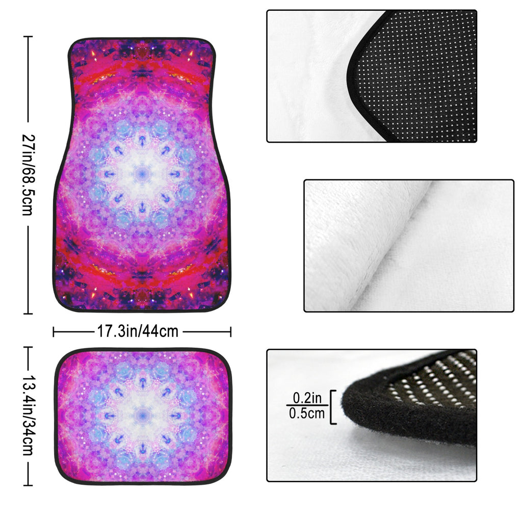 Katerina's Citadel Desires 4-Piece Car Floor Mats （Customized Separately）| Ships from USA