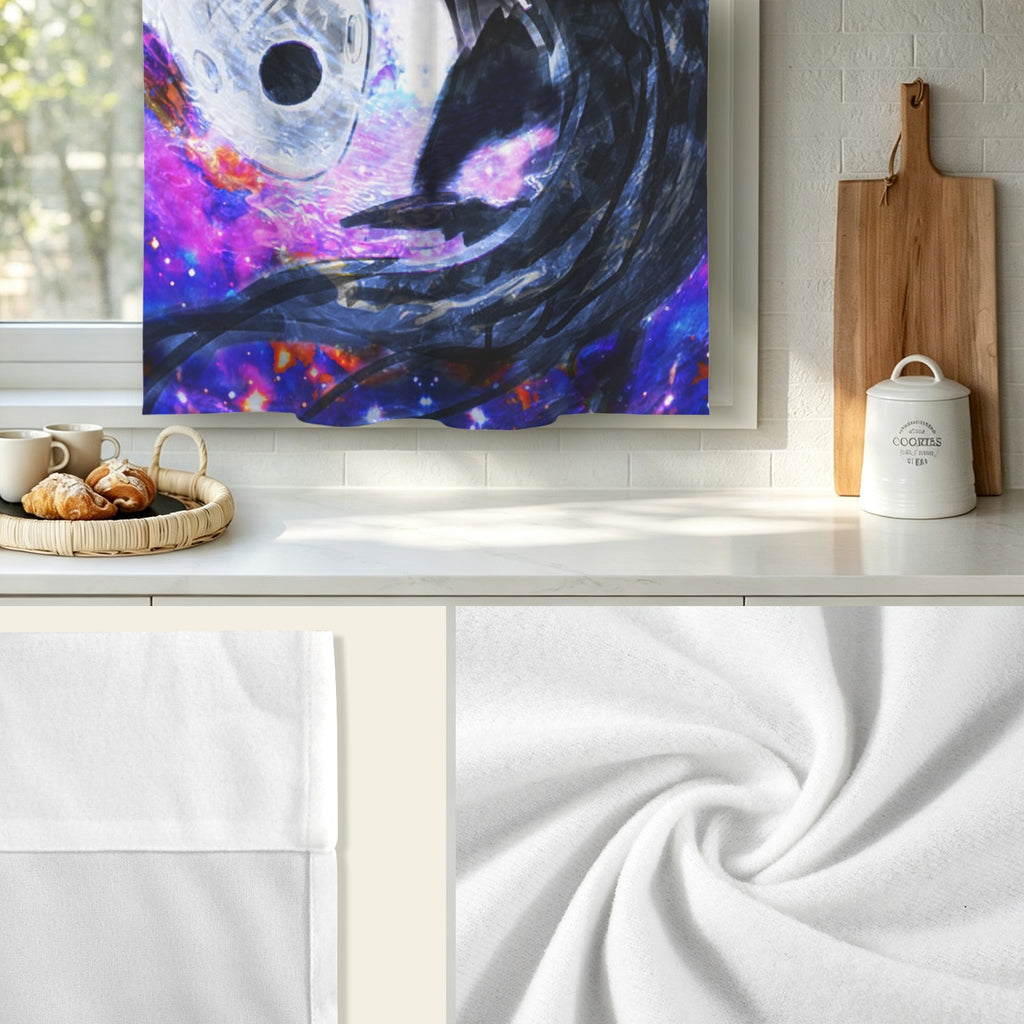 Katerina's Cassandra Koi Desires Window Curtain 27.6" x 39.4" ( 1 Piece ) | Ships from USA