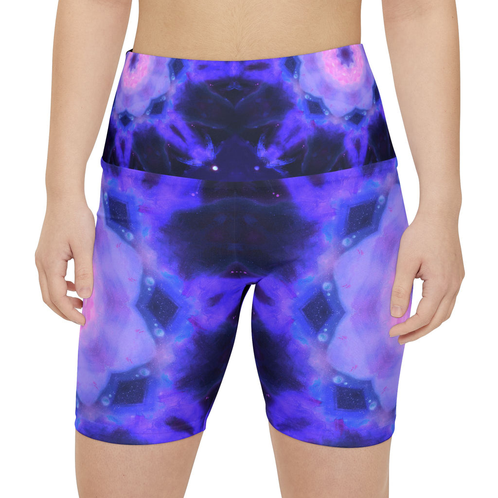 Amen Jin's Vibranium Desires Women's Workout Shorts