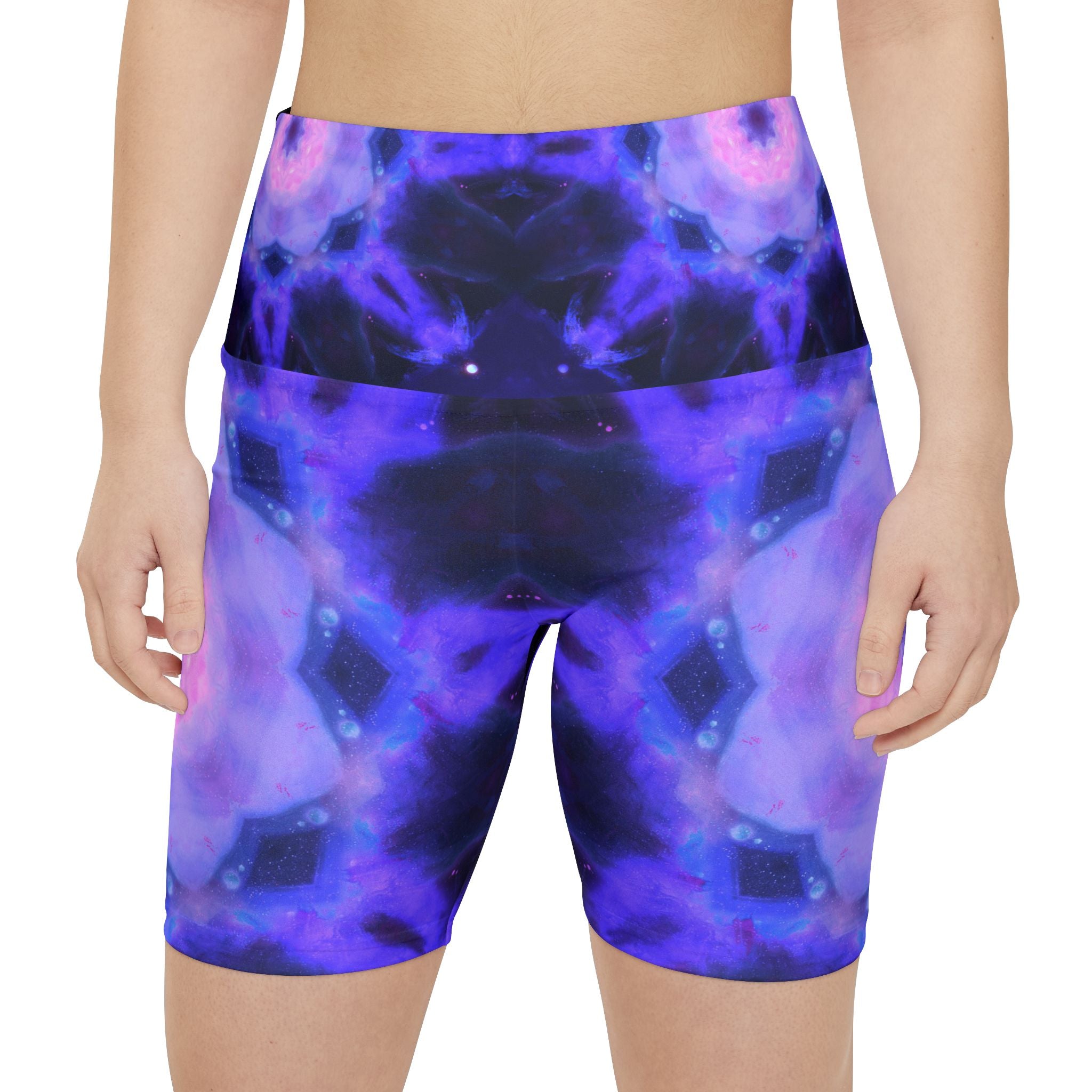Amen Jin's Vibranium Desires Women's Workout Shorts