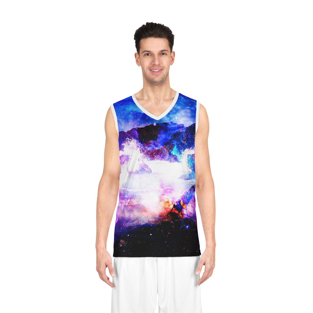 Ad Amorem Amisi Somewhere on the Indian Ocean Dreams Basketball Jersey