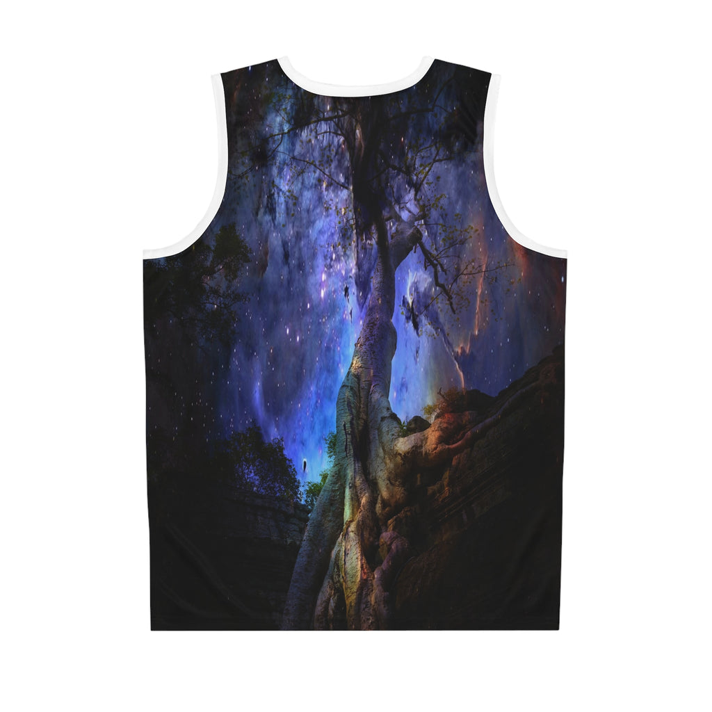 Universal Tree Dreams Basketball Jersey