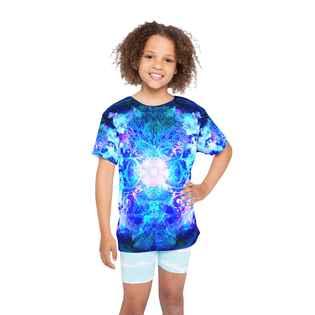 Amen Jin's Memories of Yesterday Buddha Meditations Kids Sports Jersey