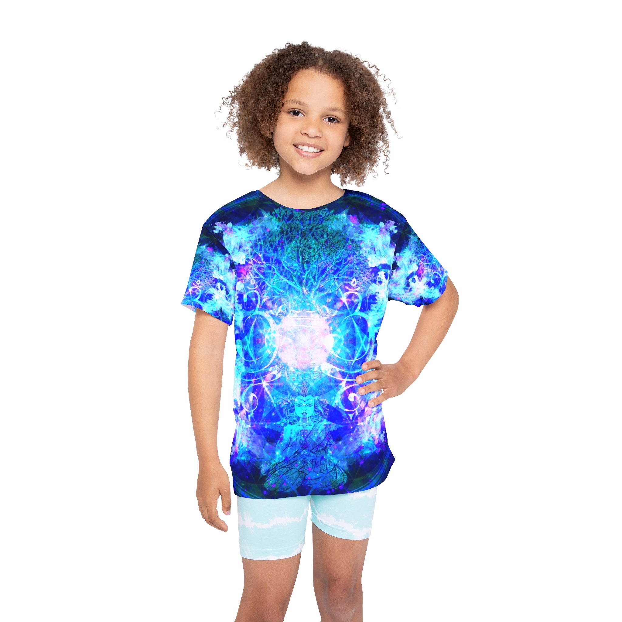 Amen Jin's Memories of Yesterday Buddha Meditations Kids Sports Jersey