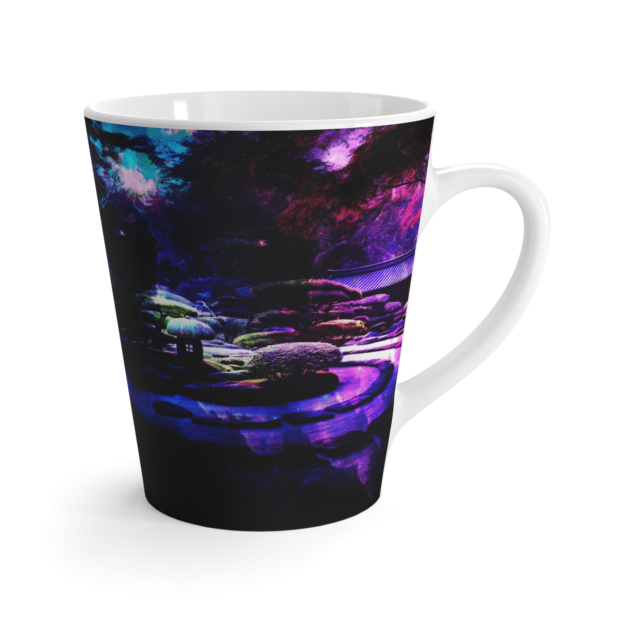 Ad Amoreum Amisi Tranquil Garden Dreams Latte Mug