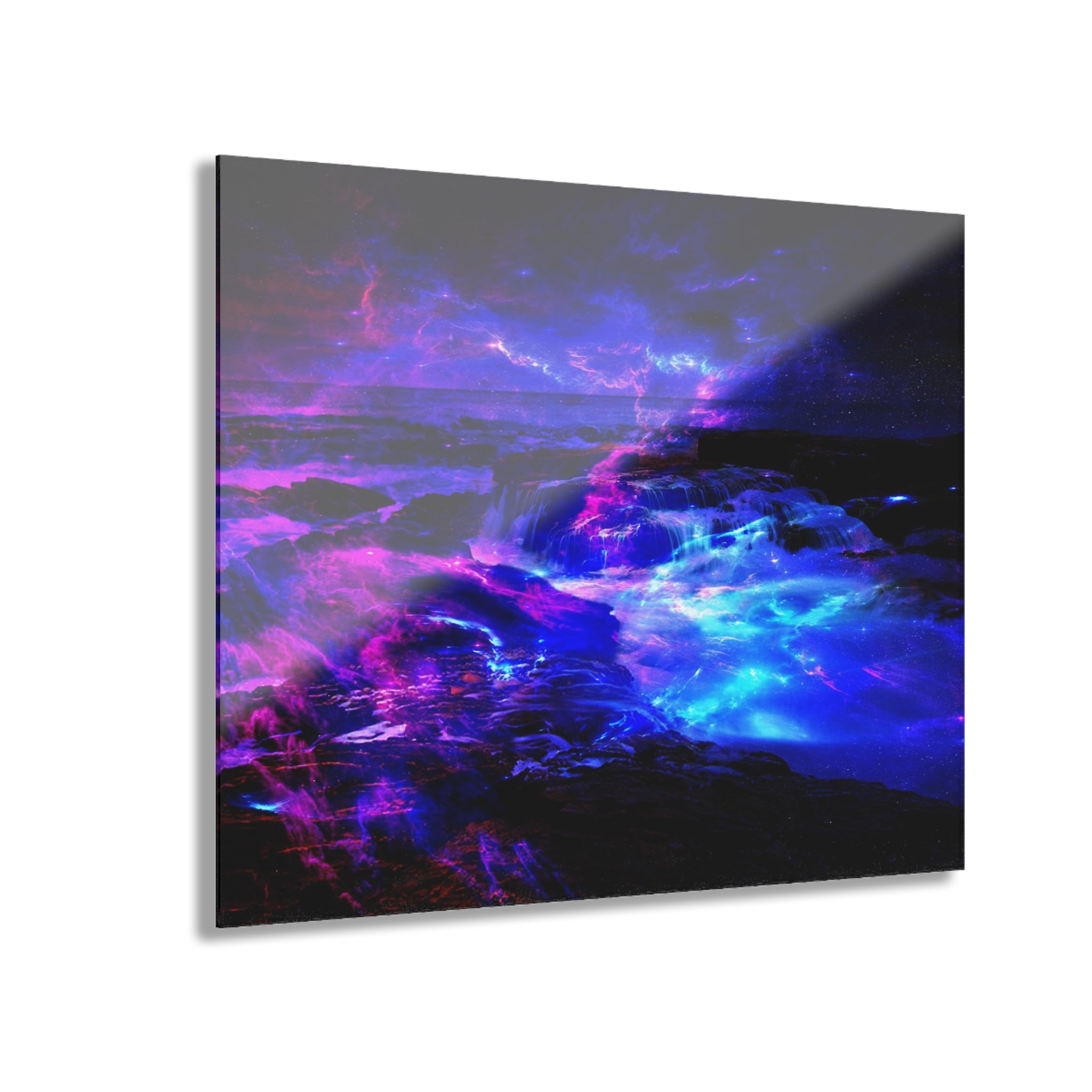 Amethyst Majical Sea Dreams Acrylic Prints (French Cleat Hanging)