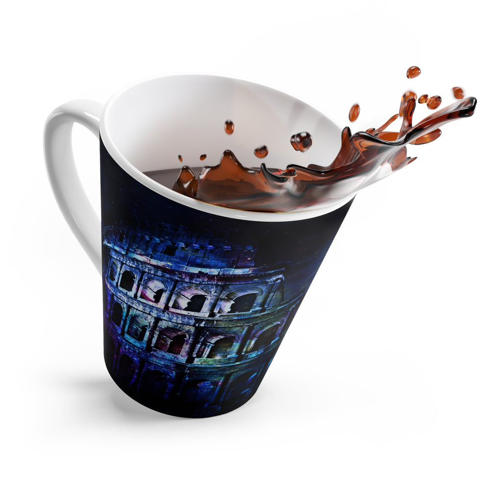 Lover's Creation's Heaven Dreams of Roman Patterns Past Latte Mug