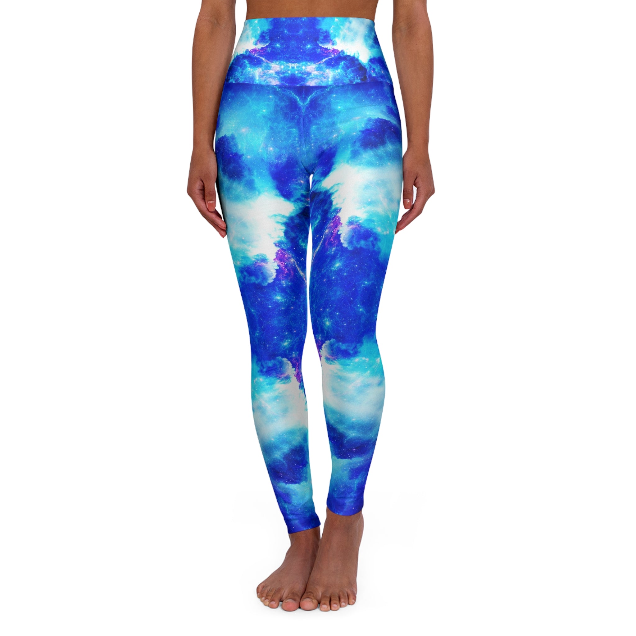 Amen Jin's Journey to Illumination Desires High Waisted Yoga Leggings