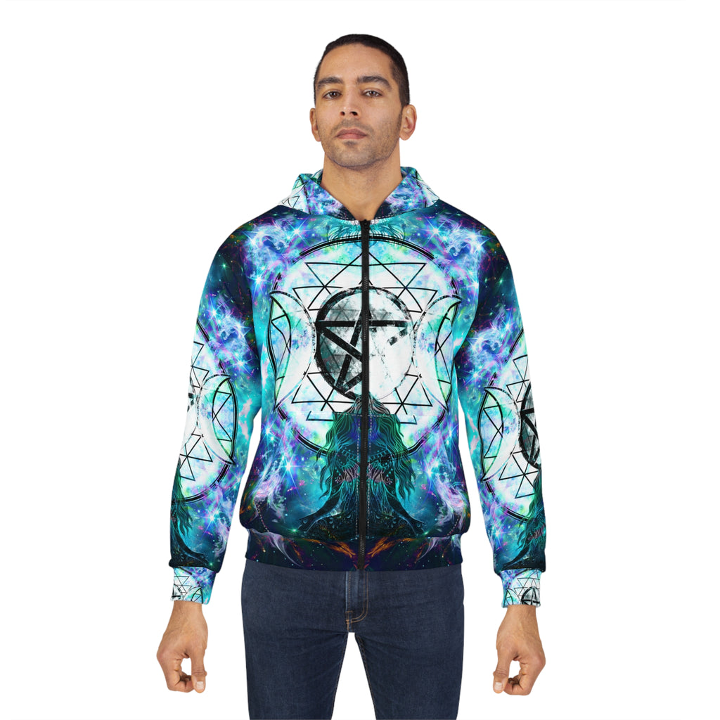 Katerina's Now and Forever Magickal Awakening Meditations Unisex Zip Hoodie