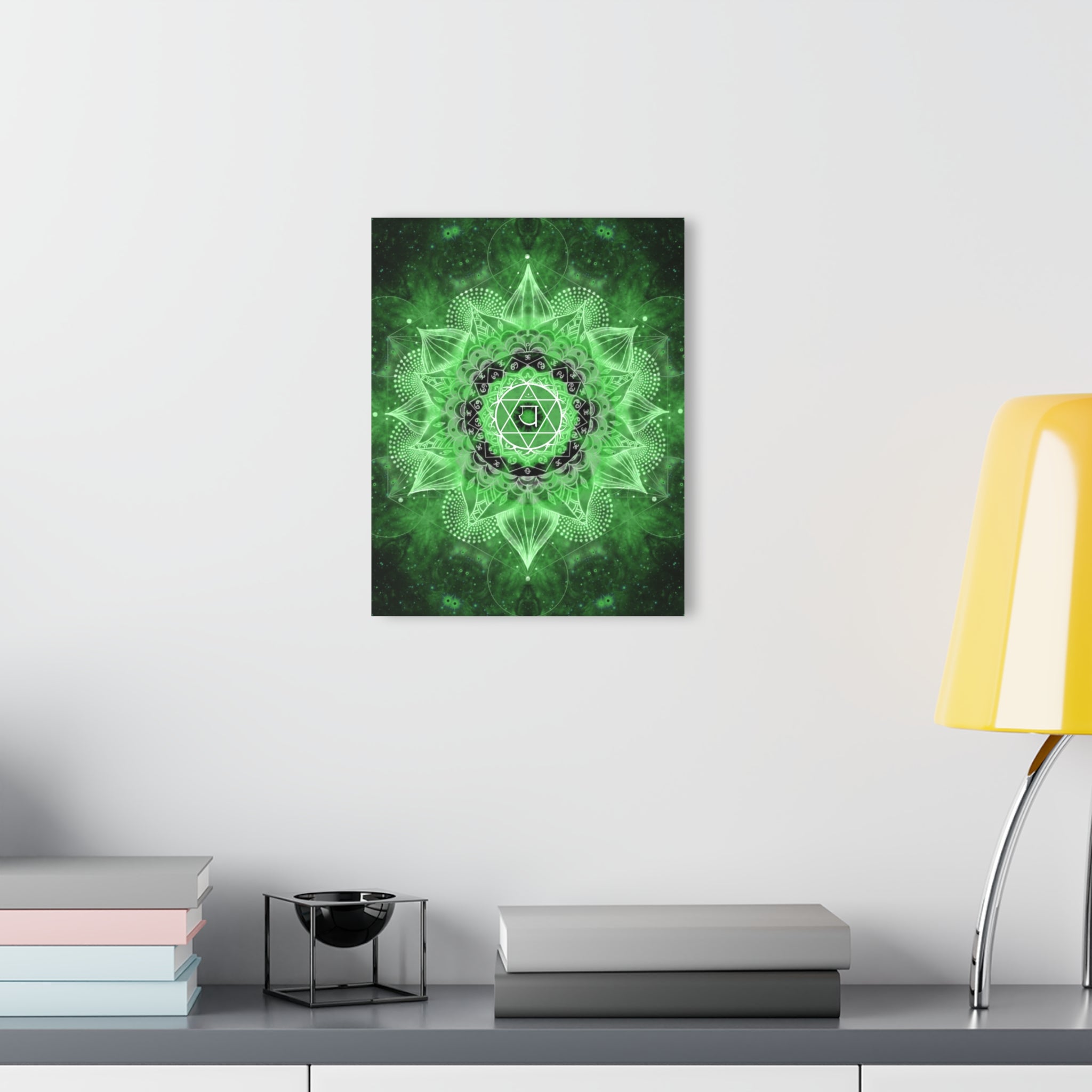 Anahata Meditations Acrylic Print (French Cleat Hanging)