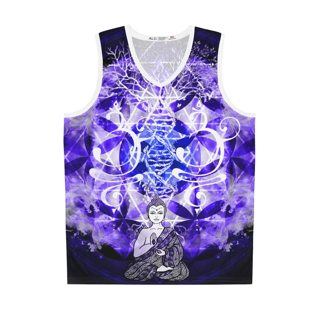 Katerina's We Will Go Home Buddha Meditations Basketball Jersey