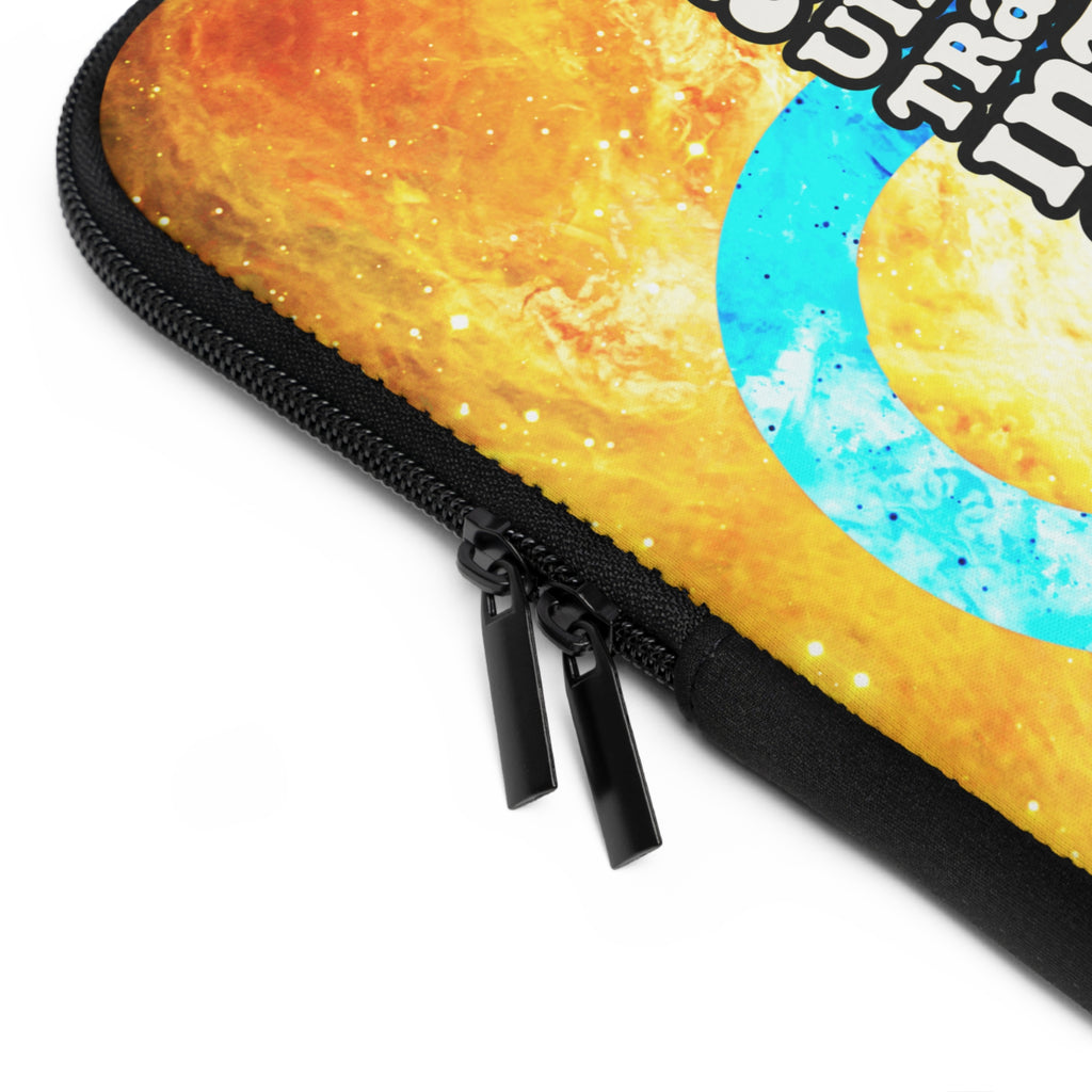 Katerina's Autistic Gold Desires "You Say Autistic" Laptop Sleeve