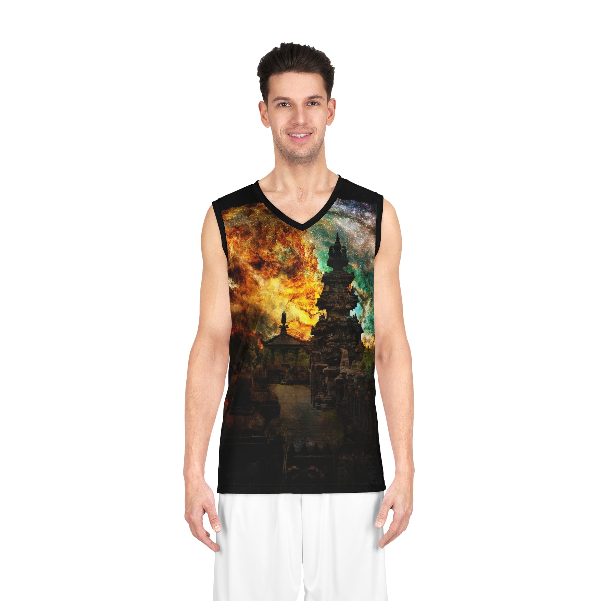 Breathe Again Balinese Dreams Basketball Jersey