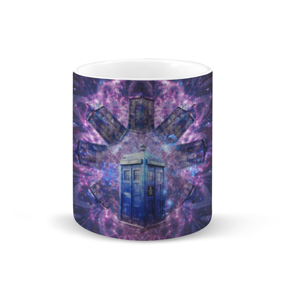 Katerina's Through Time & Space Doctor Desires Custom White Mug(11OZ)(Set of 2) | Ships from USA