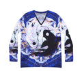 Amen Jin's Afterall Koi Meditations Long Sleeve V-neck