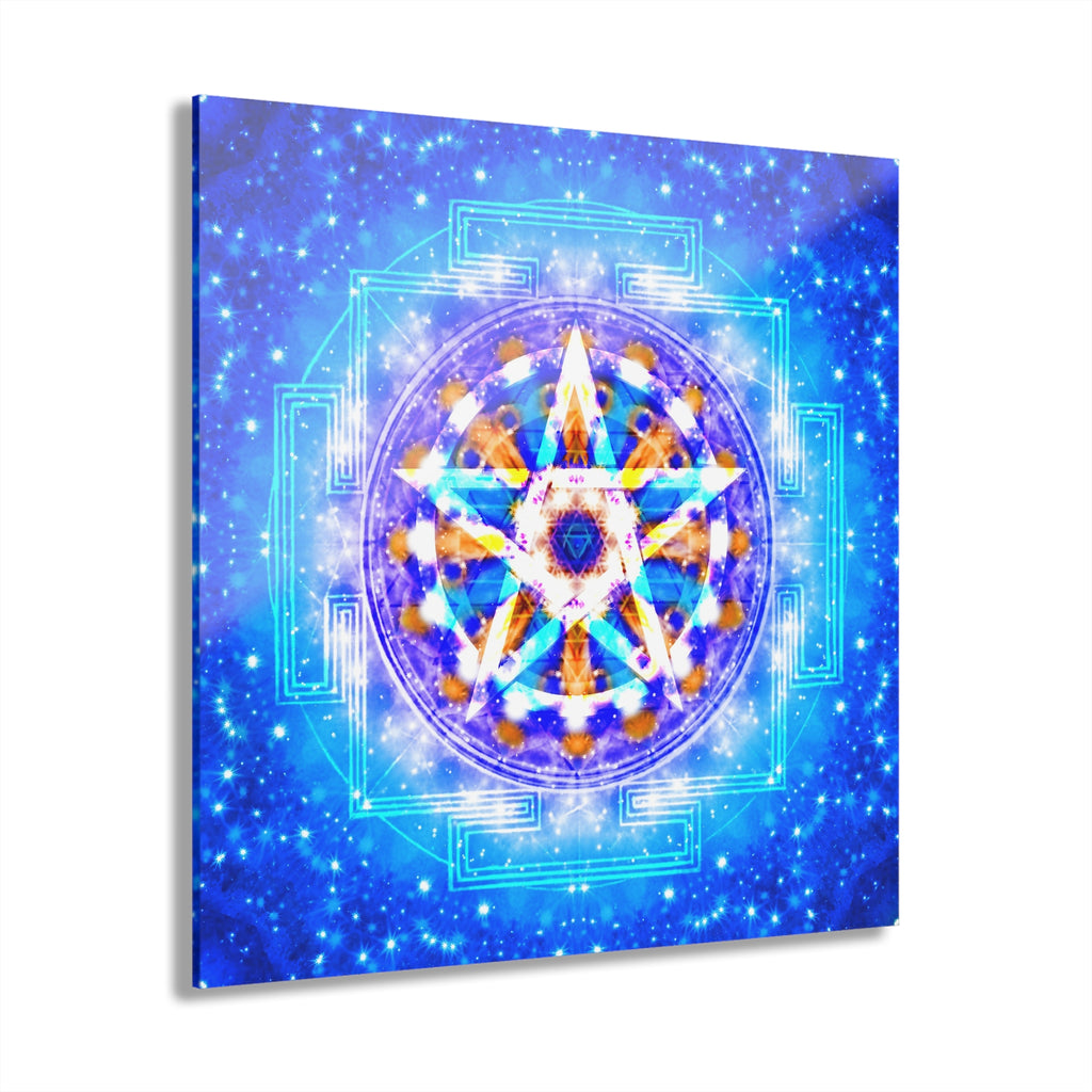Katerina's Howls Tomorrow Girl Beltane Meditations Acrylic Print (French Cleat)