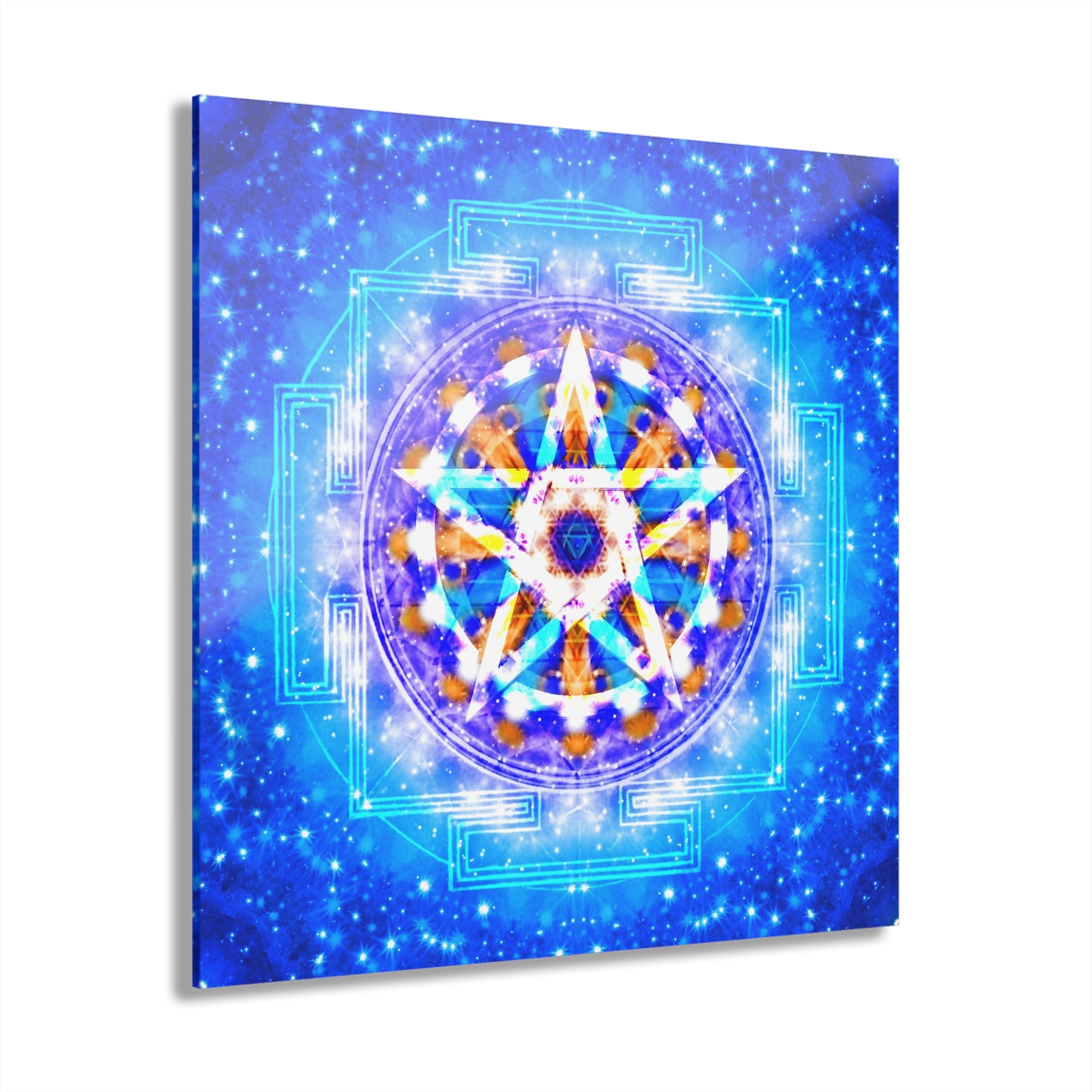 Katerina's Howls Tomorrow Girl Beltane Meditations Acrylic Print (French Cleat)